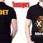Cadet cube polo both side